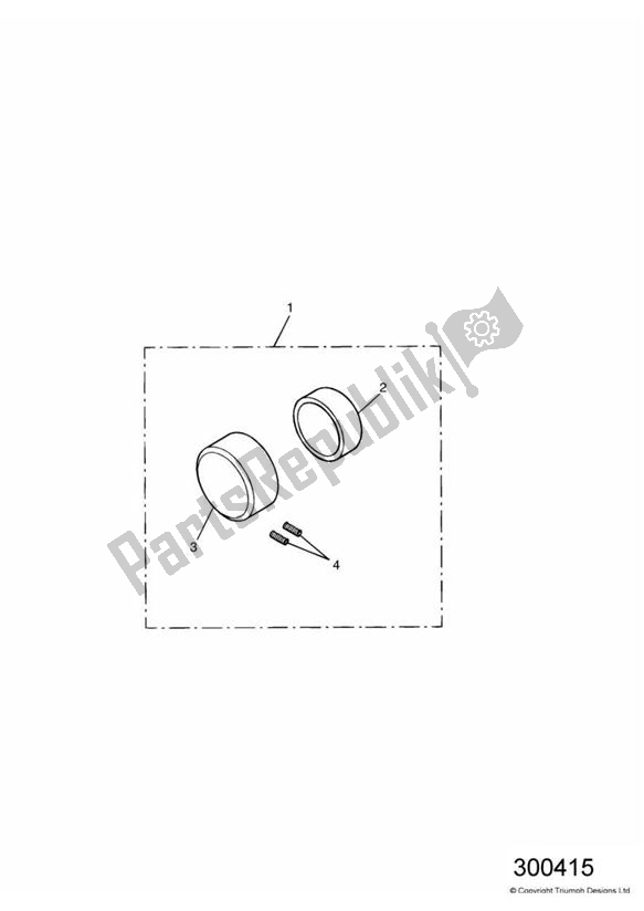 All parts for the Axle Nut Covers Rear of the Triumph America Carburettor 790 2002 - 2007